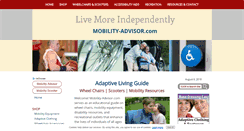 Desktop Screenshot of mobility-advisor.com